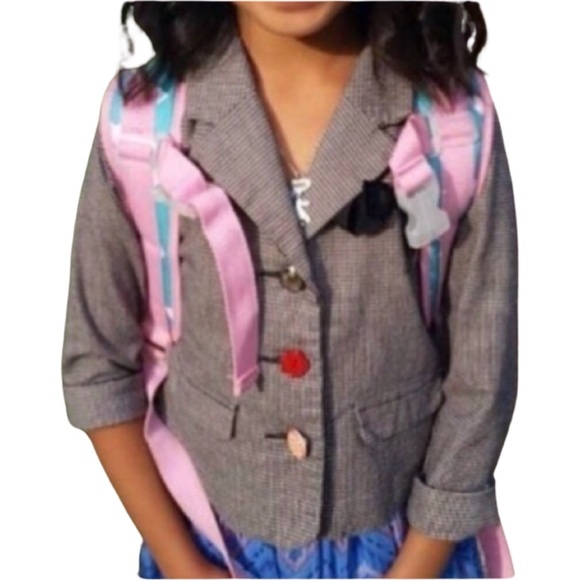 H&M Buttons & Bows Blazer - Picture 1 of 9